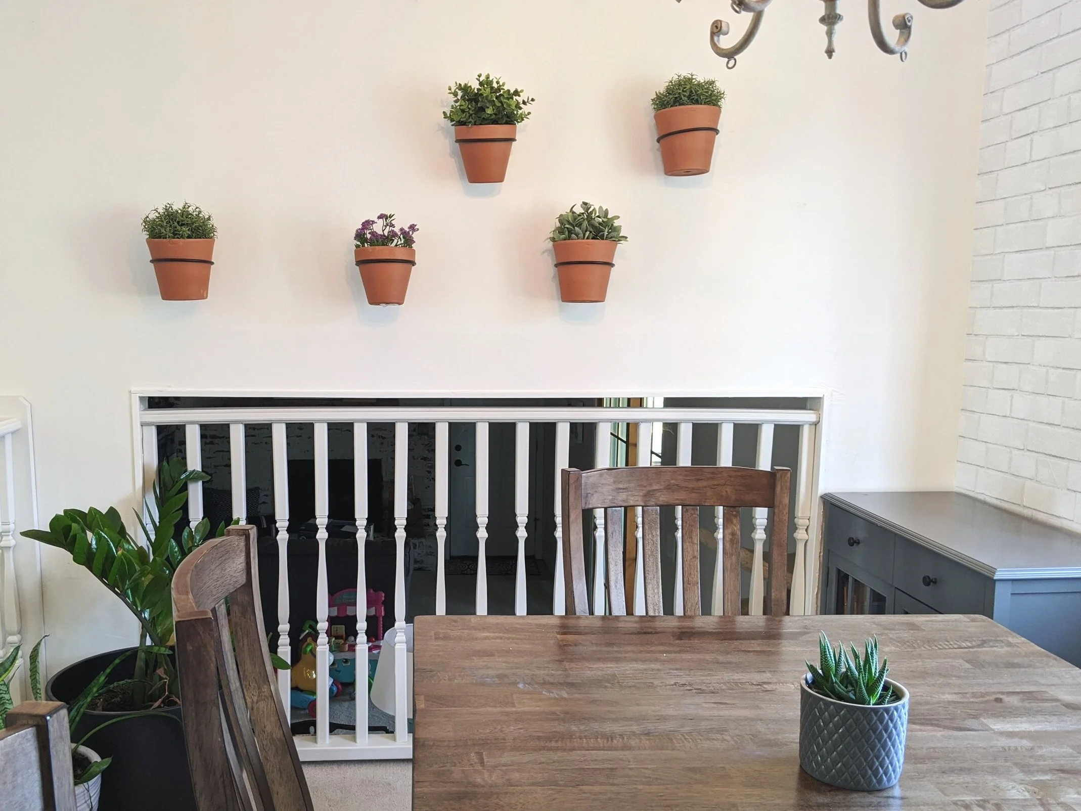 DIY Plant Wall With IKEA Faux Plants